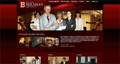Desktop Screenshot of estudioberardo.com